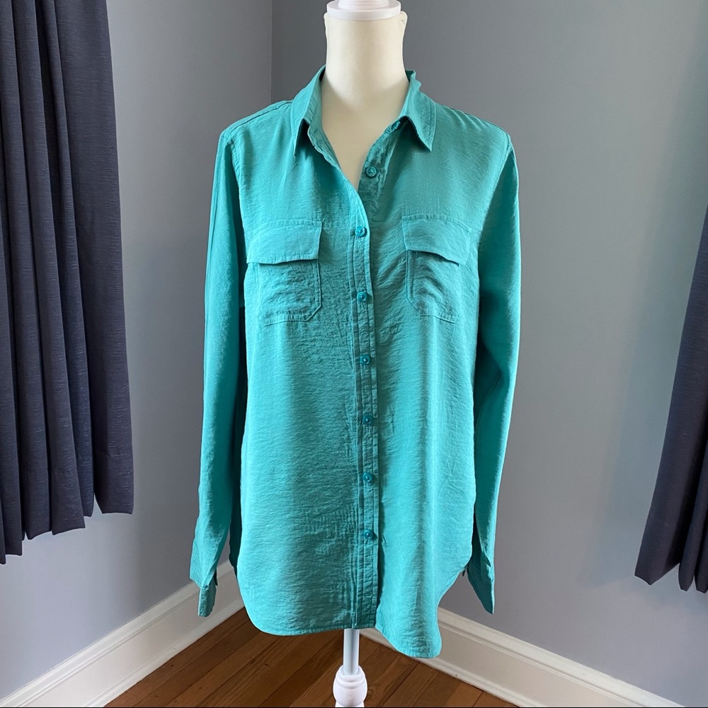Van Heusen Button Down Top